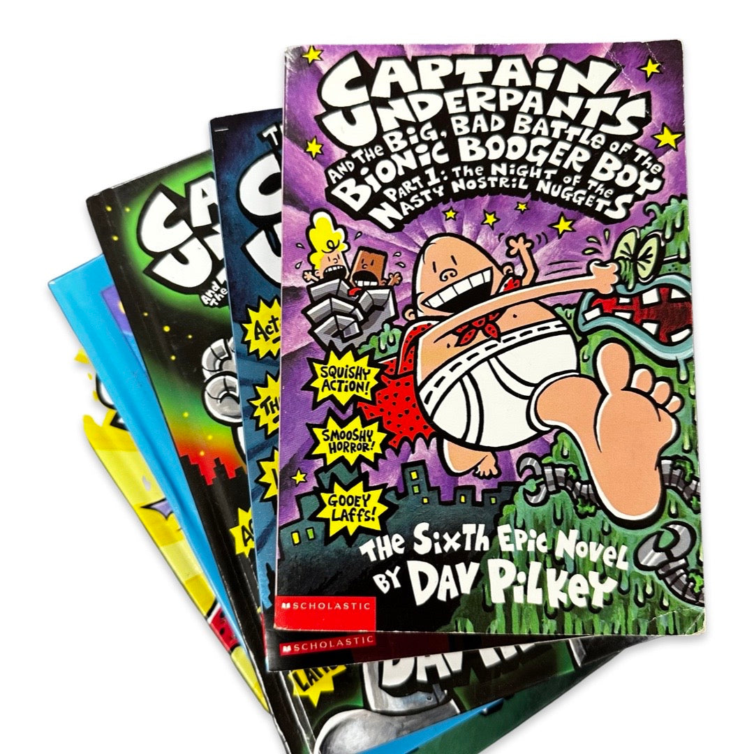 Captain Underpants books – BookBundler