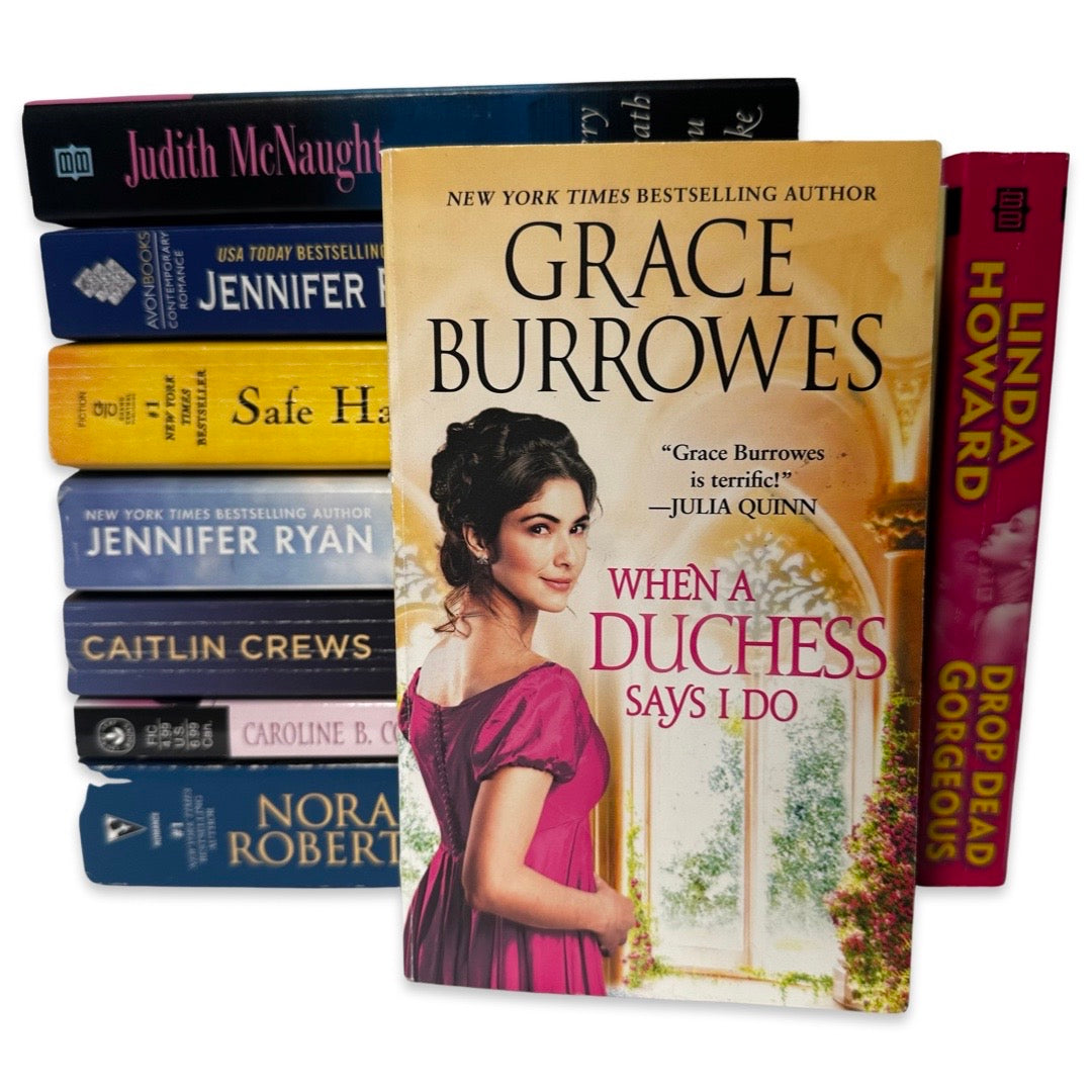 Romance mass market books